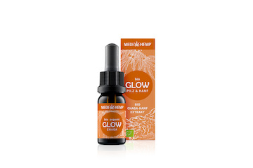 MEDIHEMP Bio GLOW Chaga-Extrakt & Hanf
