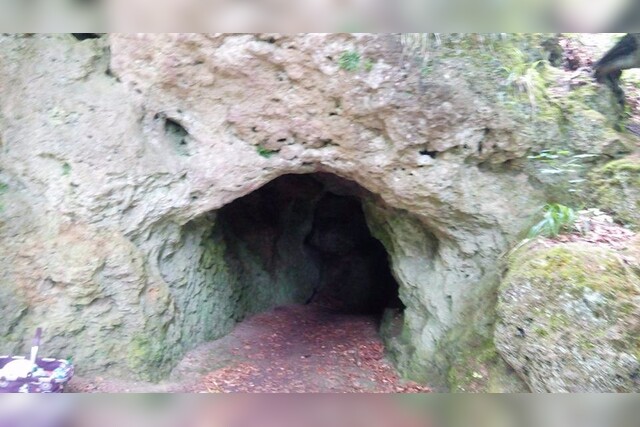 Schloss Park Altenstein Thüringen Höhle Teufelsbrücke