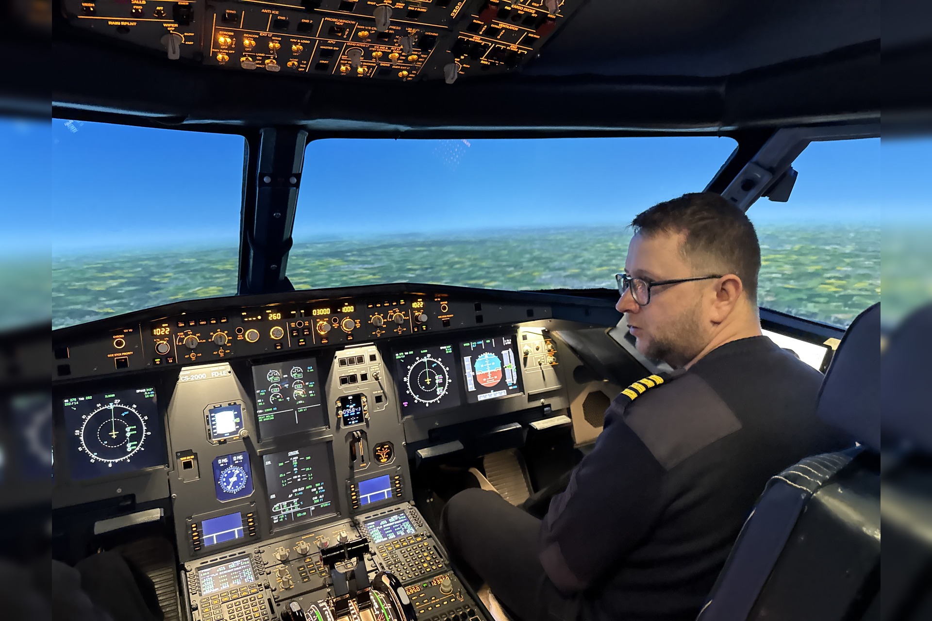 Flugsimulator A320