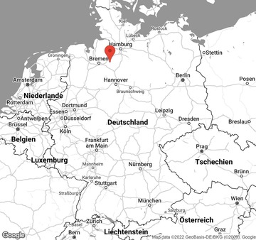 Karte von Gyrocopter Rundflug: Abenteuer Nordseeinseln