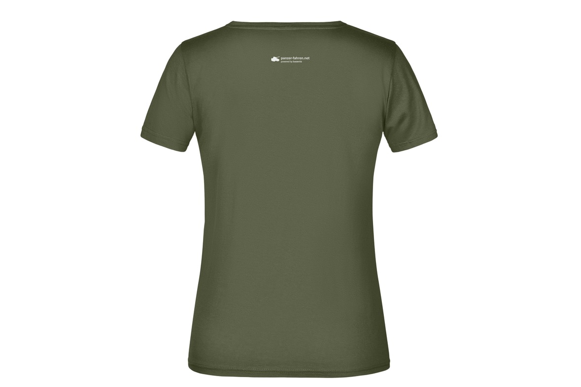 T-Shirt "Gib Kette!" für Damen vorn