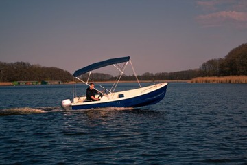 Motorboot mieten: halber Tag