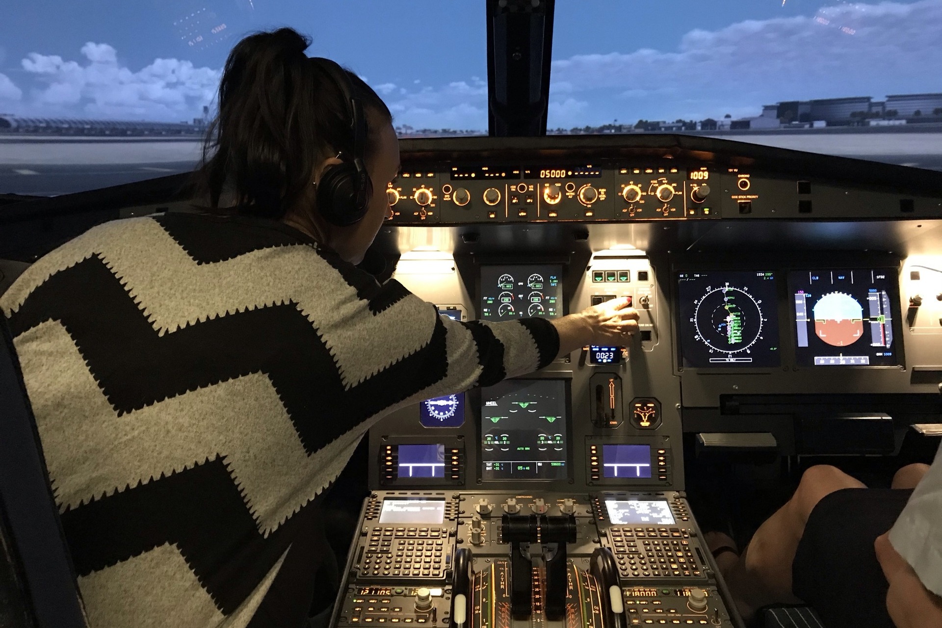 Flugsimulator Airbus A320