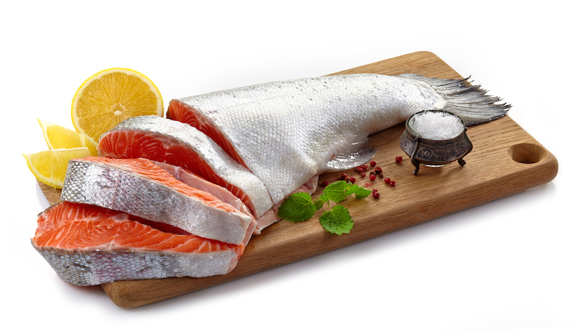 Lachs zur Gewichtsreduktion