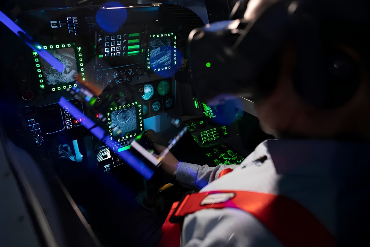 Flugsimulator F/A 18 C Hornet