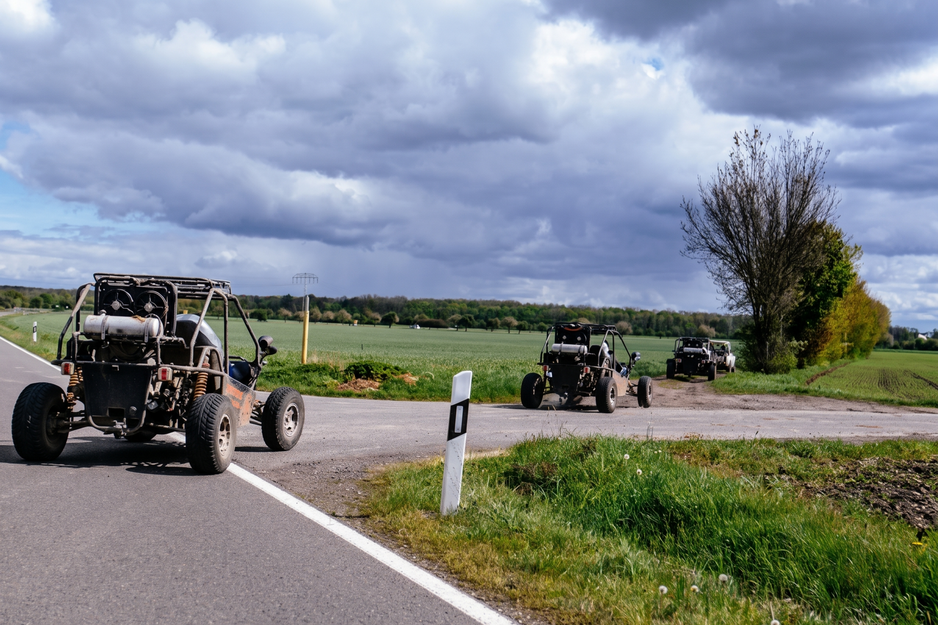 Quad/Buggy fahren: kleine Muldentaltour