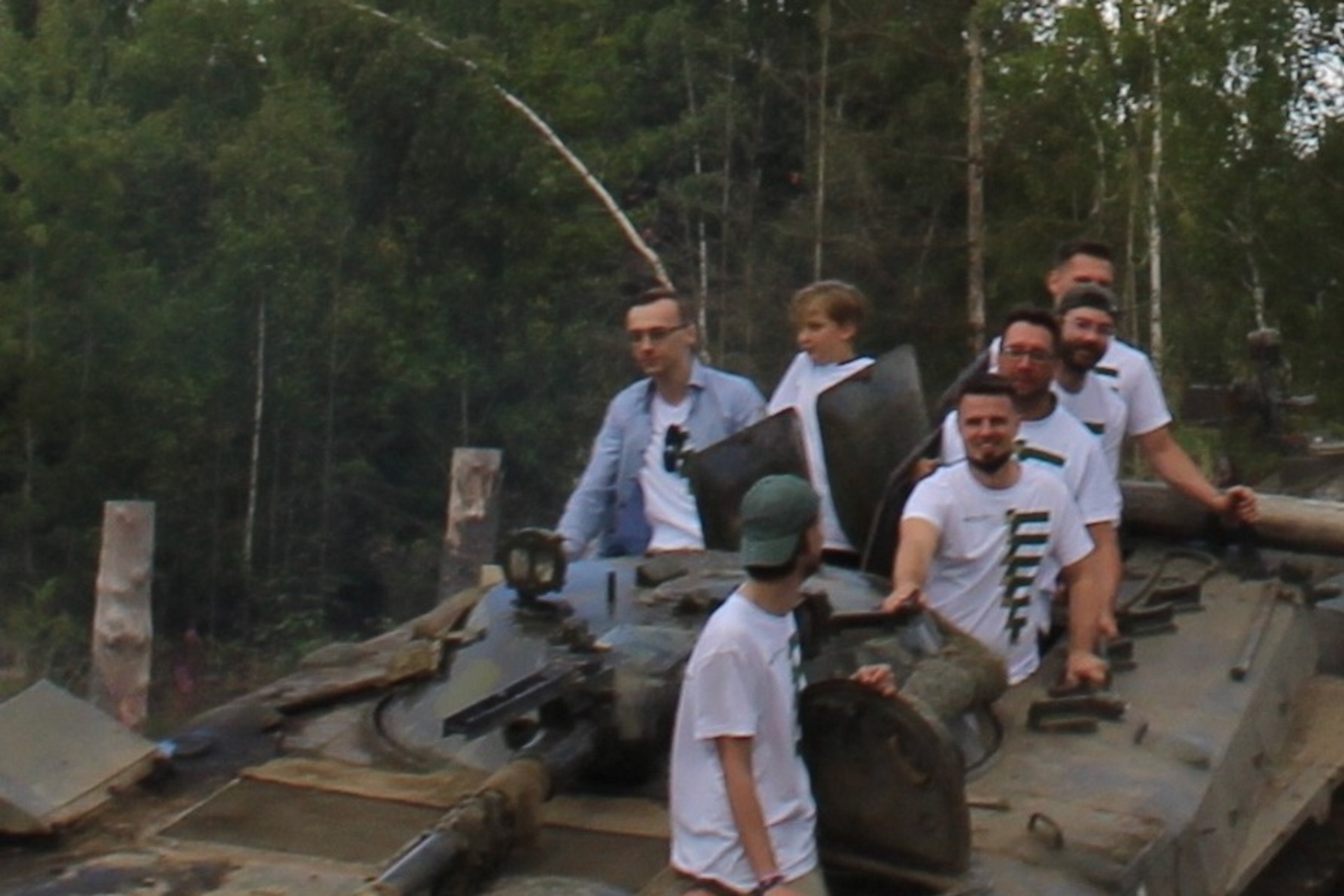 Mitfahren im Panzer: Gruppenticket