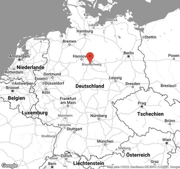 Karte von Ballonfahrt