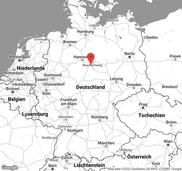 Karte von Ballonfahrt