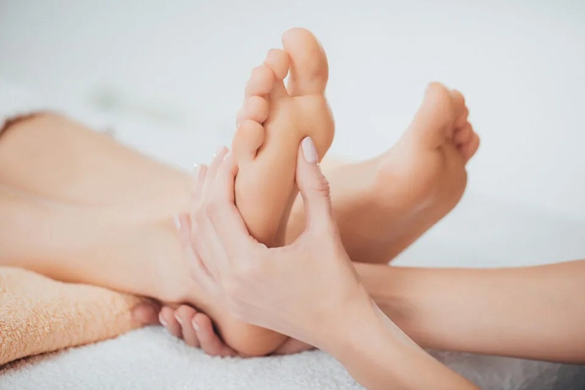 Zeremonie Fußreflexzonenmassage