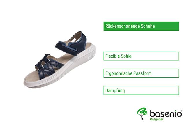 Rückenschonende Schuhe