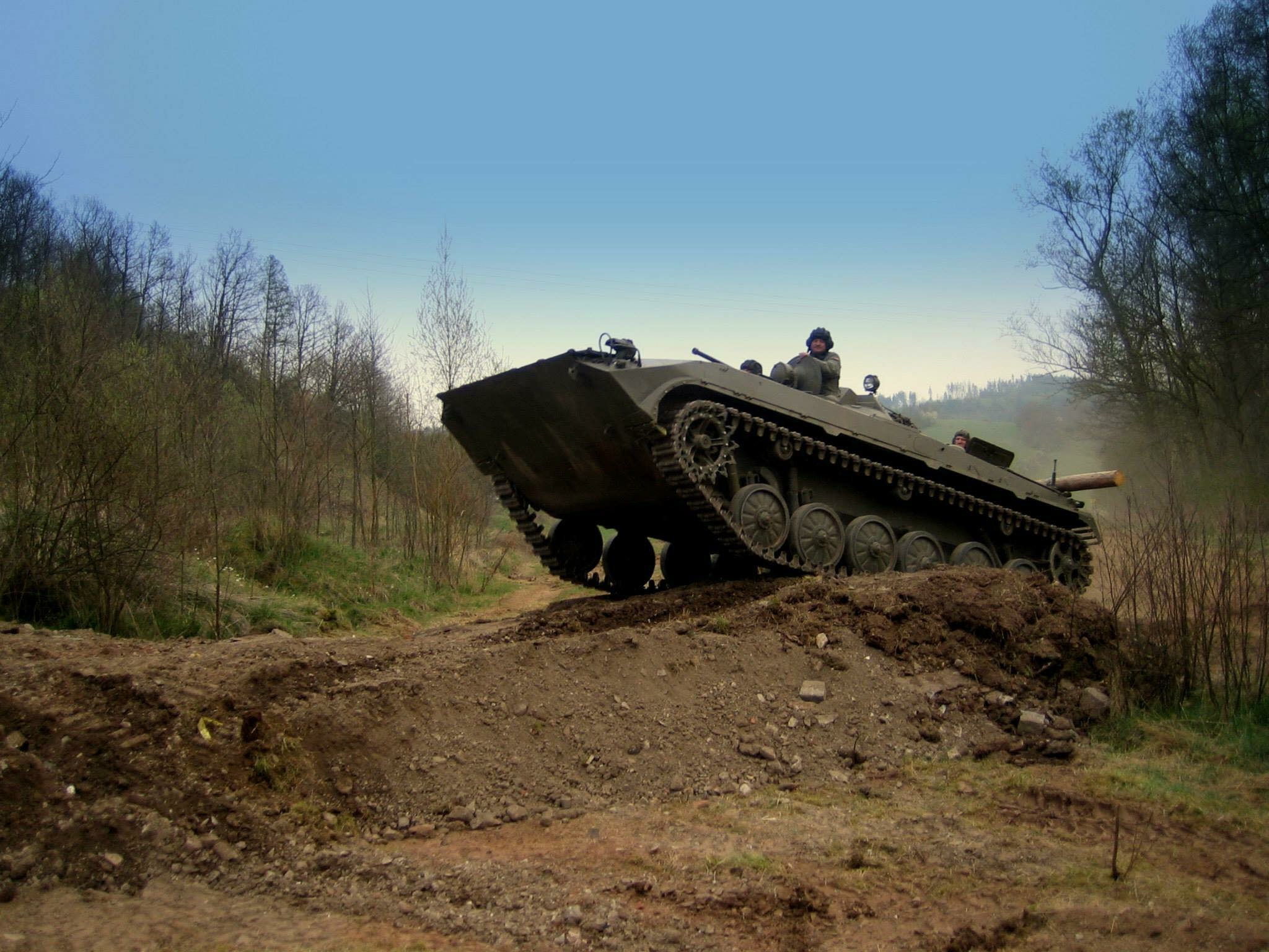 Panzer fahren Königsee Thüringen BMP