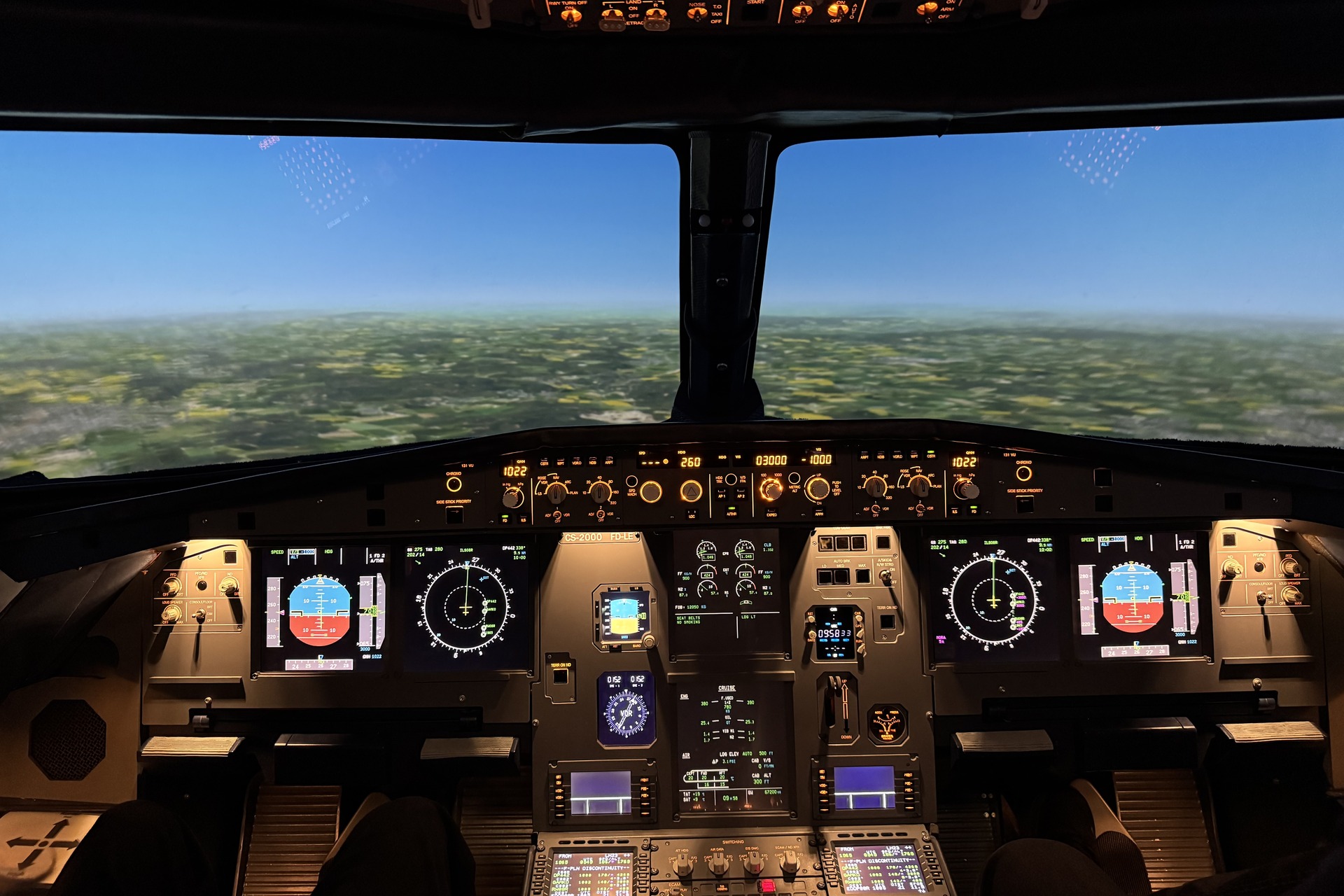 Flugsimulator A320