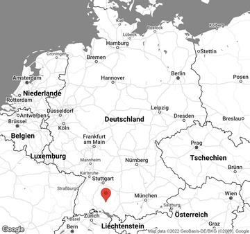 Karte von Flugzeug selber fliegen