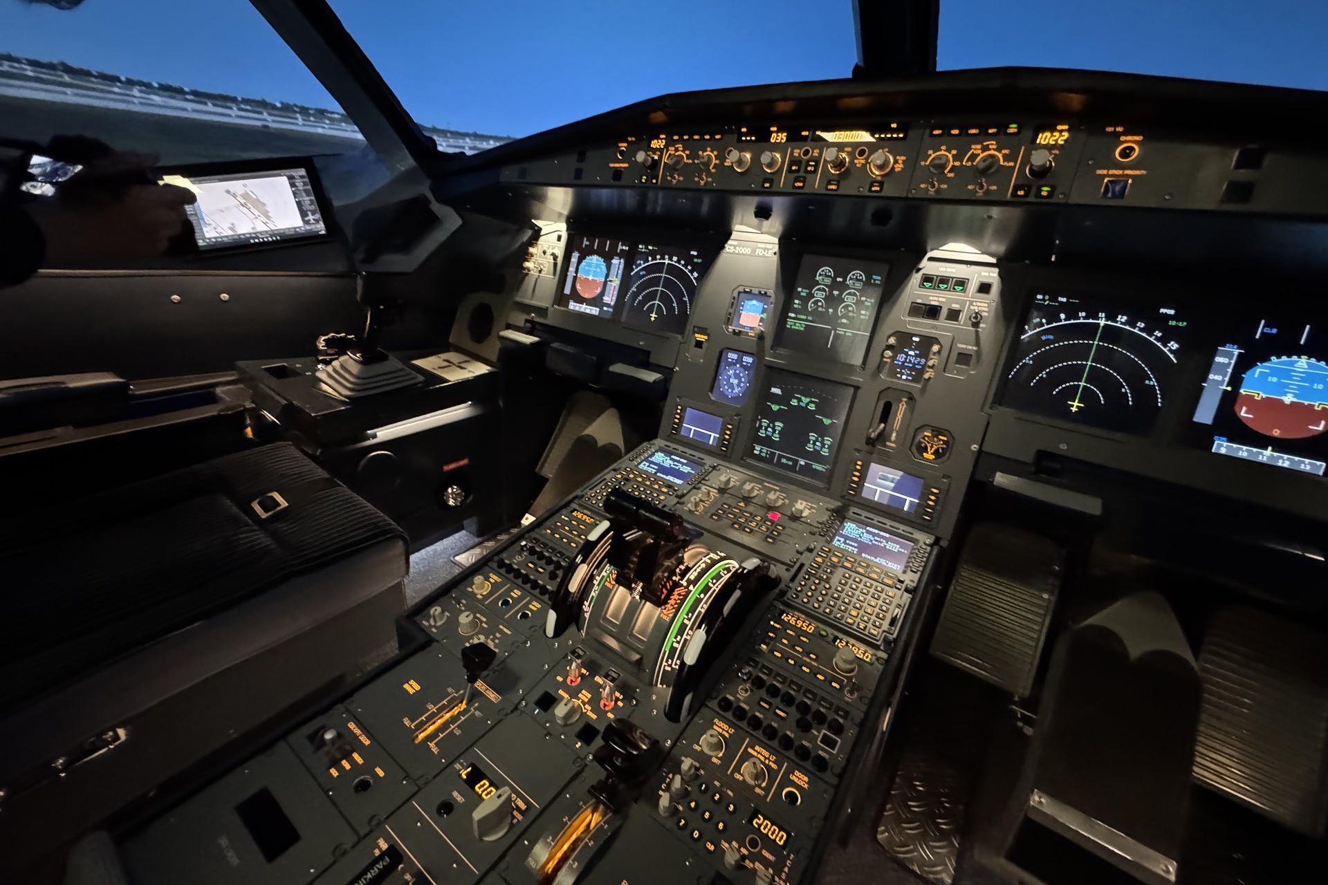 Flugsimulator A320