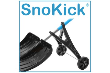 SnoKick® - Schneeschieber mit Rollen