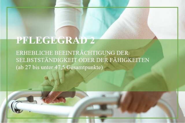 Pflegegrad 2: Definition