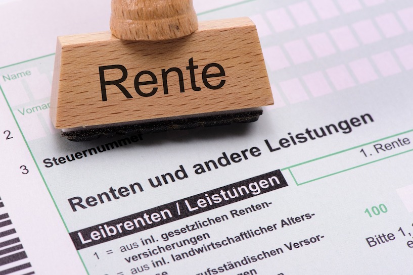 Rente, Steuer, Leibrente, Steuererklärung, Pension, Rentenversicherung