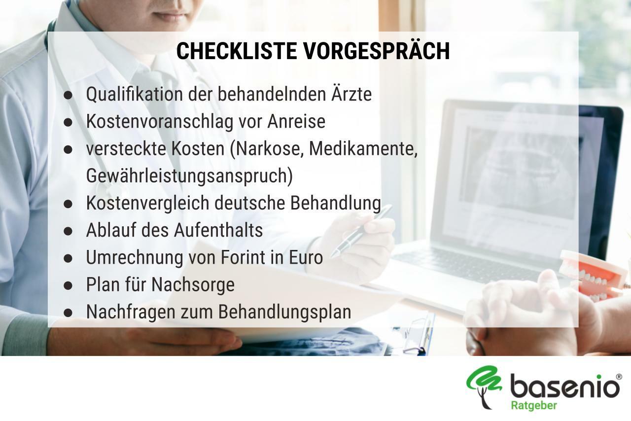 Grafik CHeckliste Vorgespräch