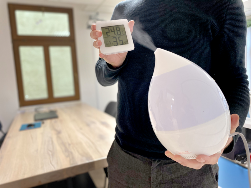 Raumklima verbessern | Raumluft | optimal | gesund | Büro | Schlafzimmer Bild zum Artikel: Raumklima verbessern | Raumluft | optimal | gesund | Büro | Schlafzimmer