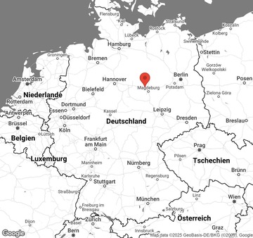 Karte von Ballonfahrt