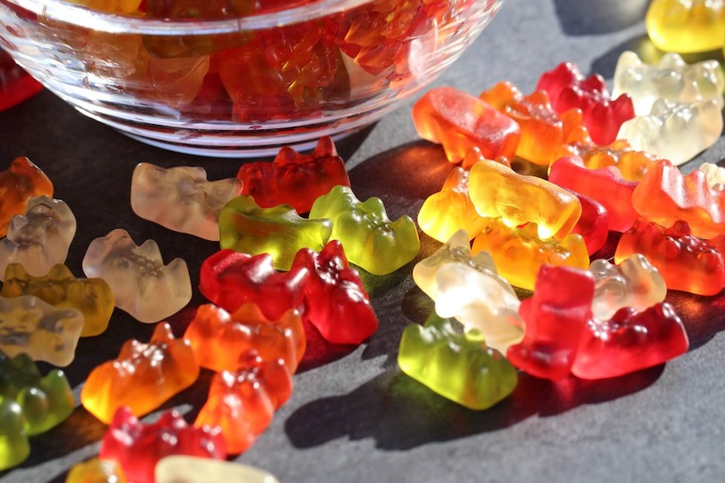 Gummibären, Gummibärchen, Süßigkeiten, Zucker, Gelatine