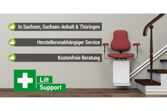 Banner Sie benötigen einen Treppenlift? Lift Support hilft Ihnen gerne.