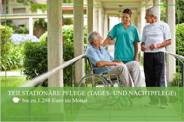 Pflegegrad 3: Teilstationäre Pflege (Tages- und Nachtpflege)