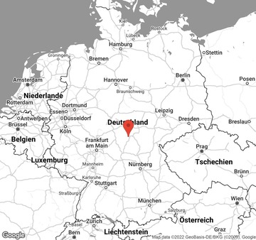 Karte von Ballonfahrt