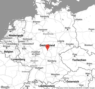 Karte von Ballonfahrt