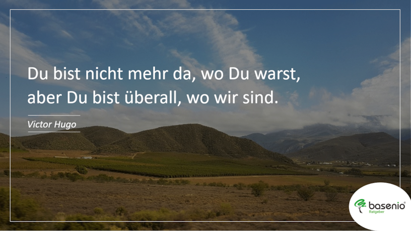 100 schöne Trauersprüche für Freunde & Bekannte🥇 Beileidskarte