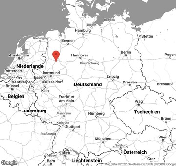 Karte von Ballonfahrt