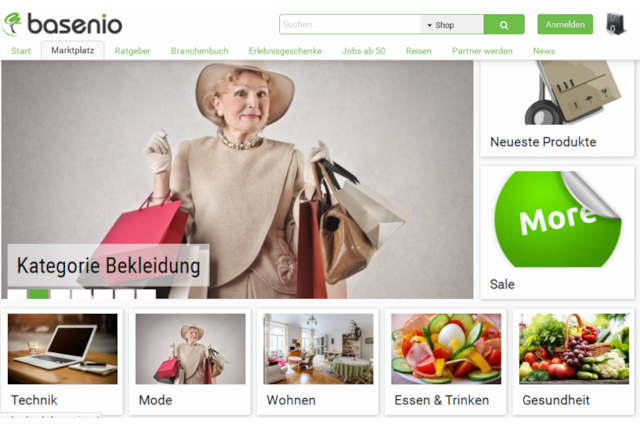 basenio, online shop, marktplatz