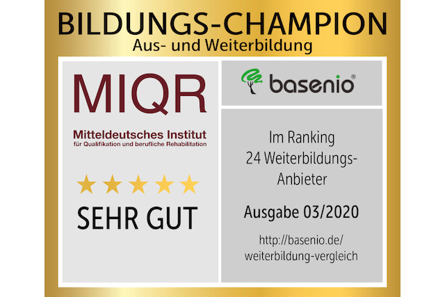 Bester Bildungsträger MIQR