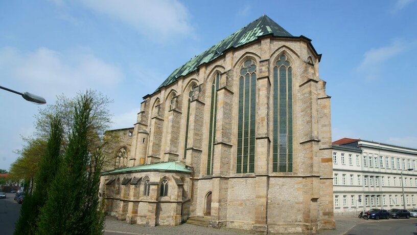 kleine Synagoge Erfurt | Allerheiligenkirche | Barfüßerkirche Bild zum Artikel: Kleine Synagoge Erfurt | Alte Synagoge | Mikwe
