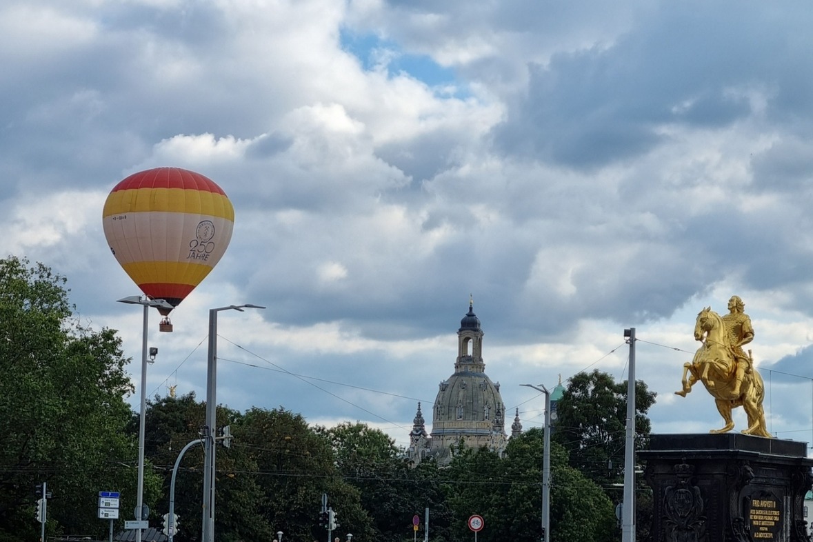 Ballonfahrt Sonnenaufgang