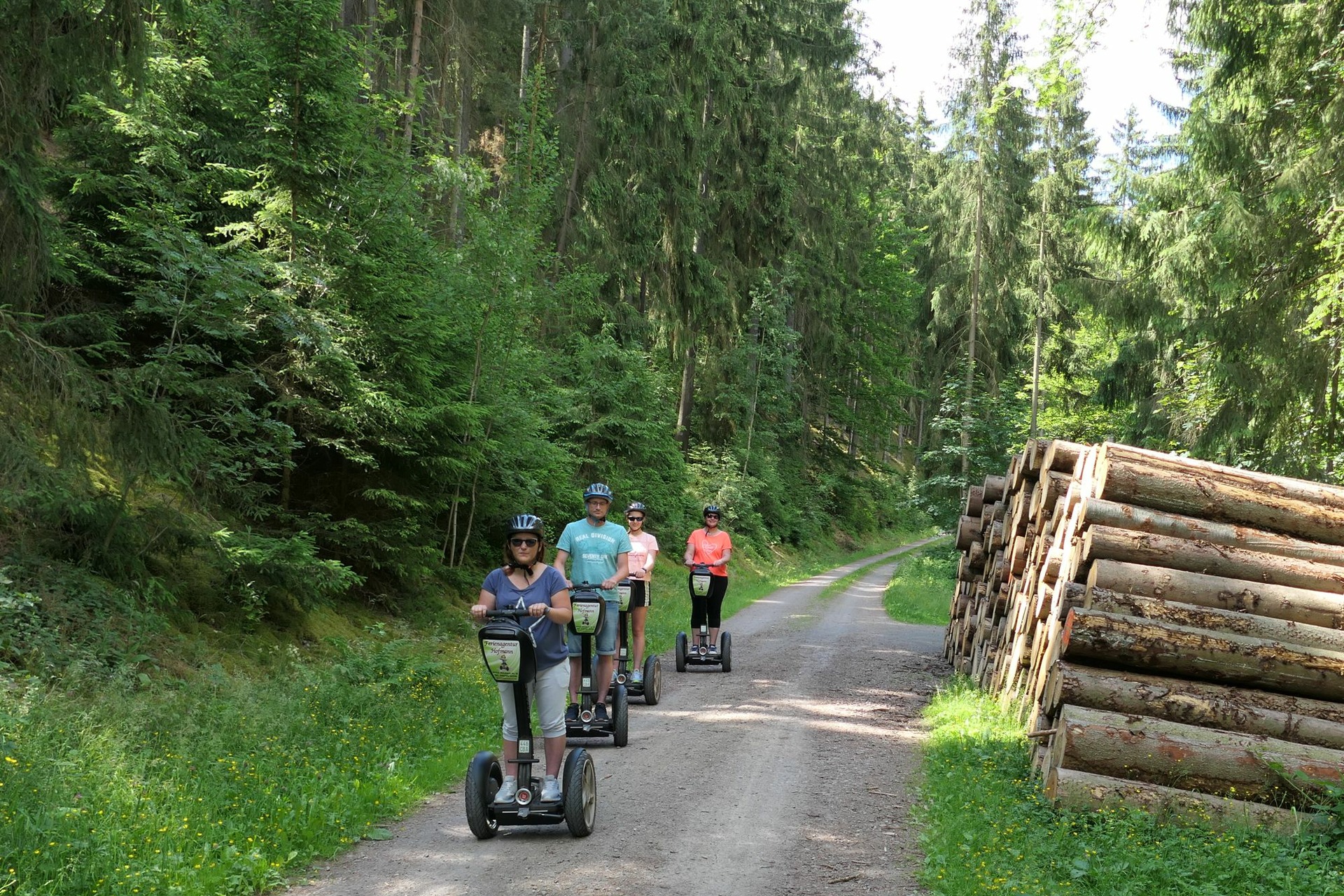 Segway-Tour Schwarzatal-Panorama