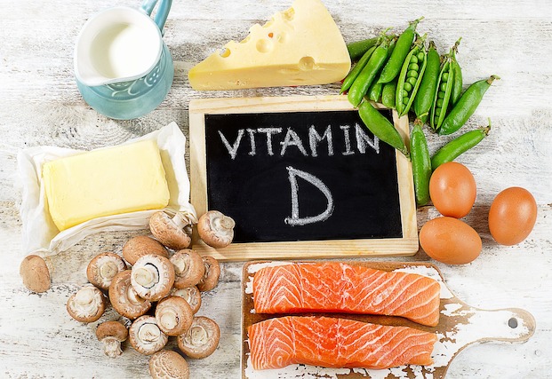 Vitamin D, Pilze, Erbsen, Fisch, Käse, Milch, Butter, gesund, Ernährung, nahrhaft, Naturkost