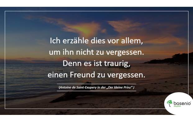 100 persönliche Trauersprüche für Freunde & Bekannte