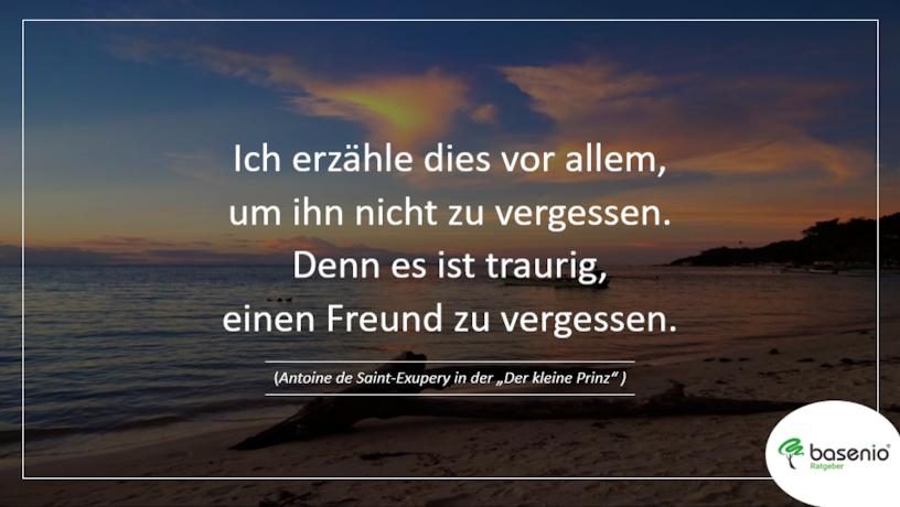 100 schöne Trauersprüche für Freunde & Bekannte🥇 Beileidskarte