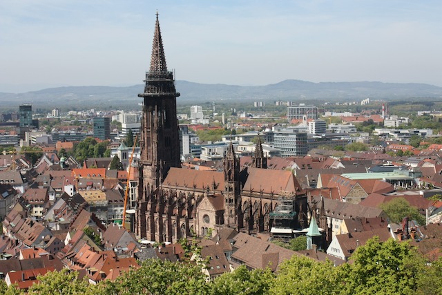 Freiburger Münster, Freiburg, Stadtblick