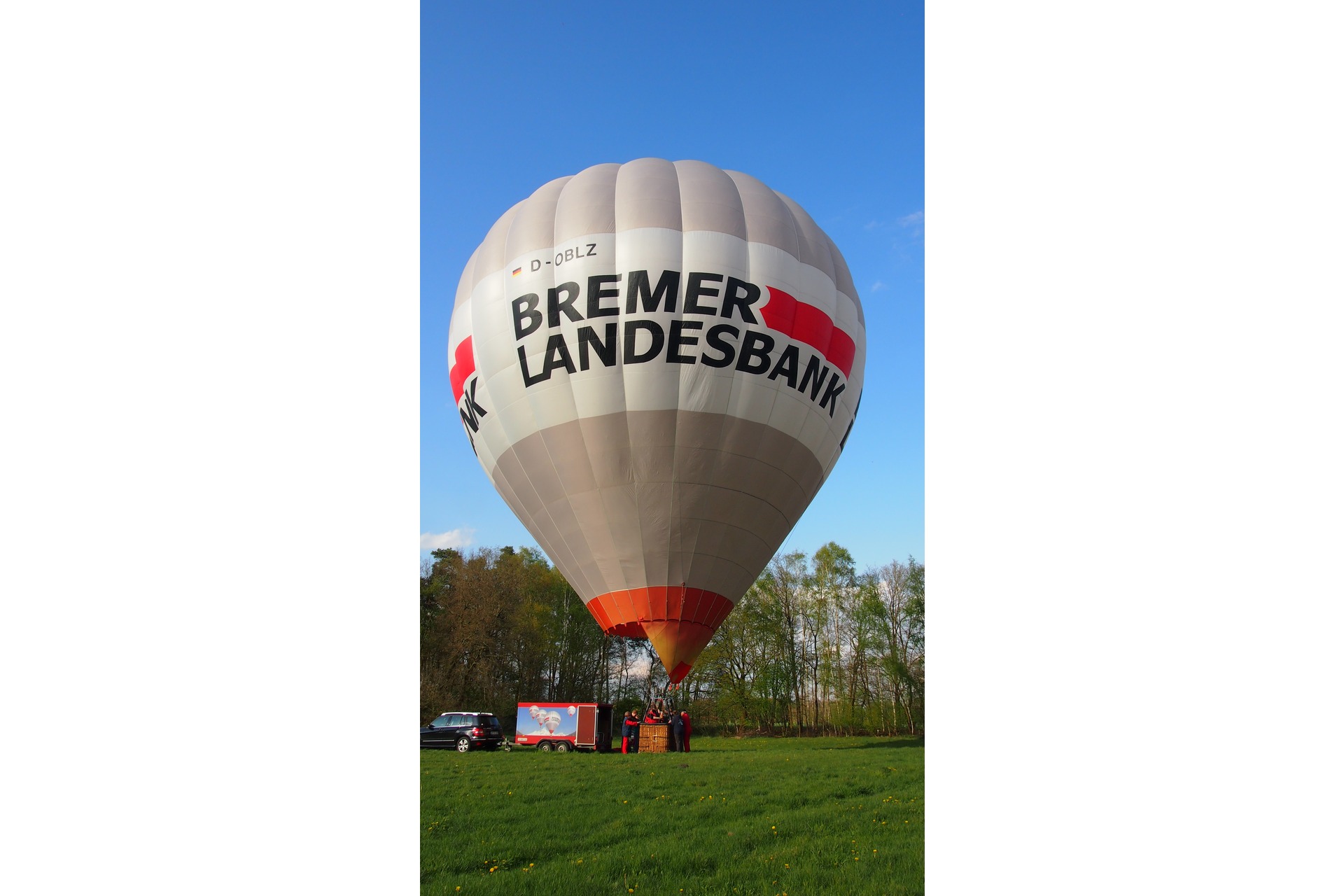 Ballonfahrt bei Delmenhorst