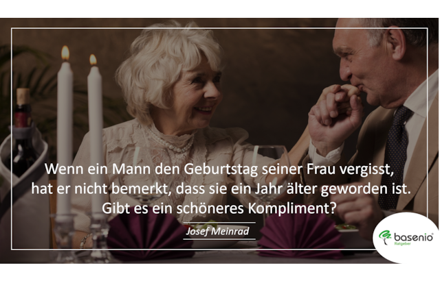 Alter frau einer zum spruch sprüche zum