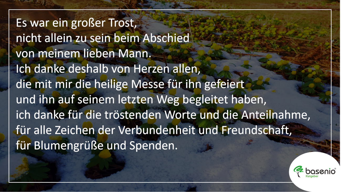 Danksagung Trauer Beerdigung 30 Personliche Texte