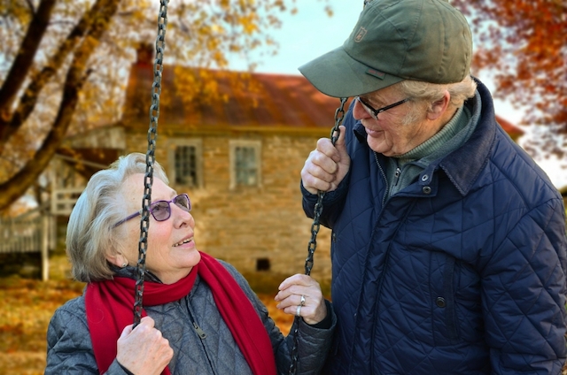 alte Menschen, Rentner, Senioren, Fürsorge, Betreuung, Ehepaar, Alter
