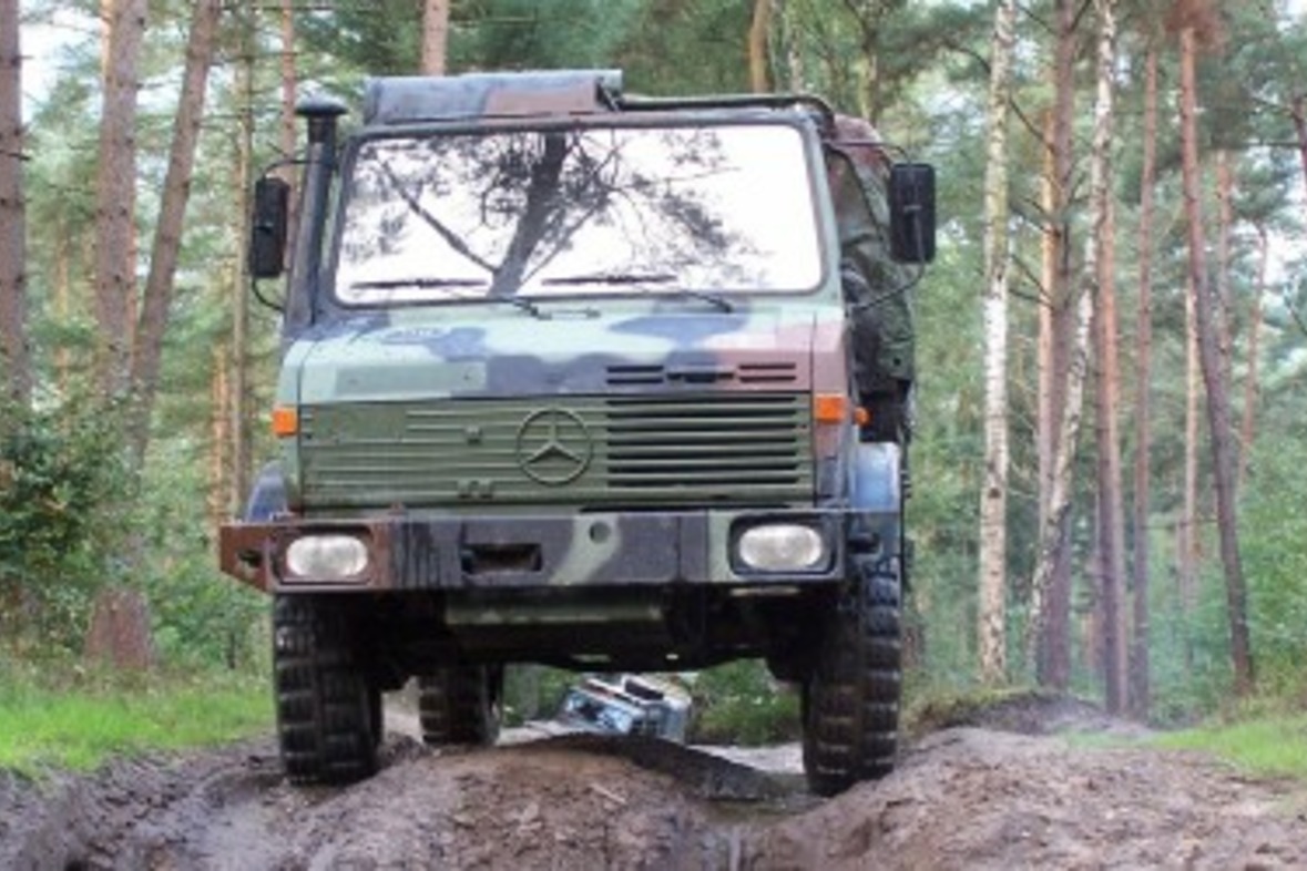 Unimog Offroad fahren