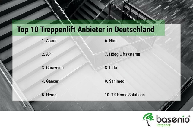 Treppenlift Anbieter