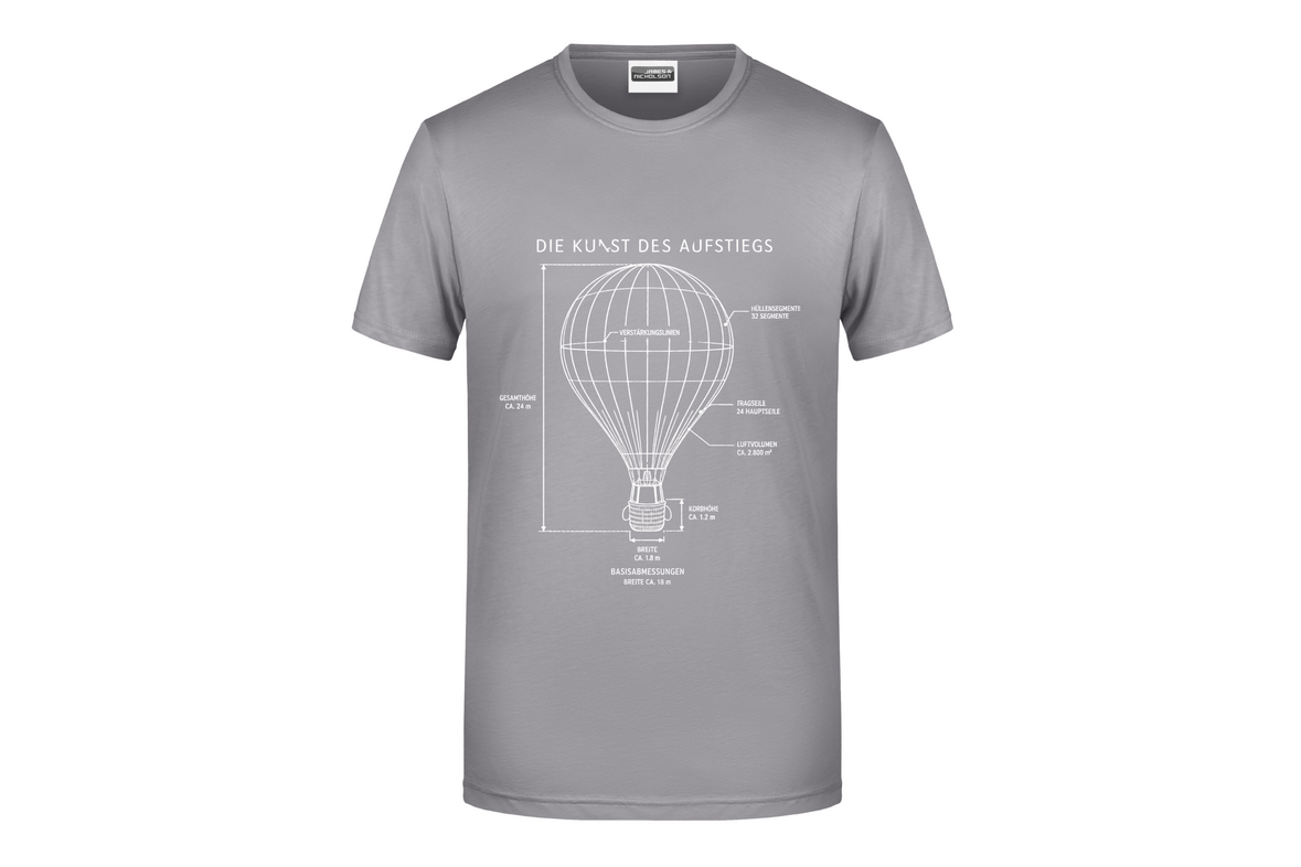 T-Shirt Die Kunst des Aufstiegs