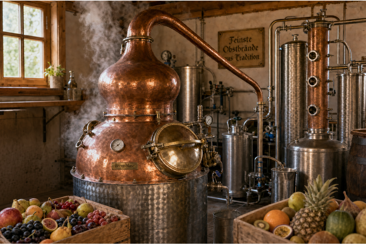 Obstbrand Tasting: Brennkurs