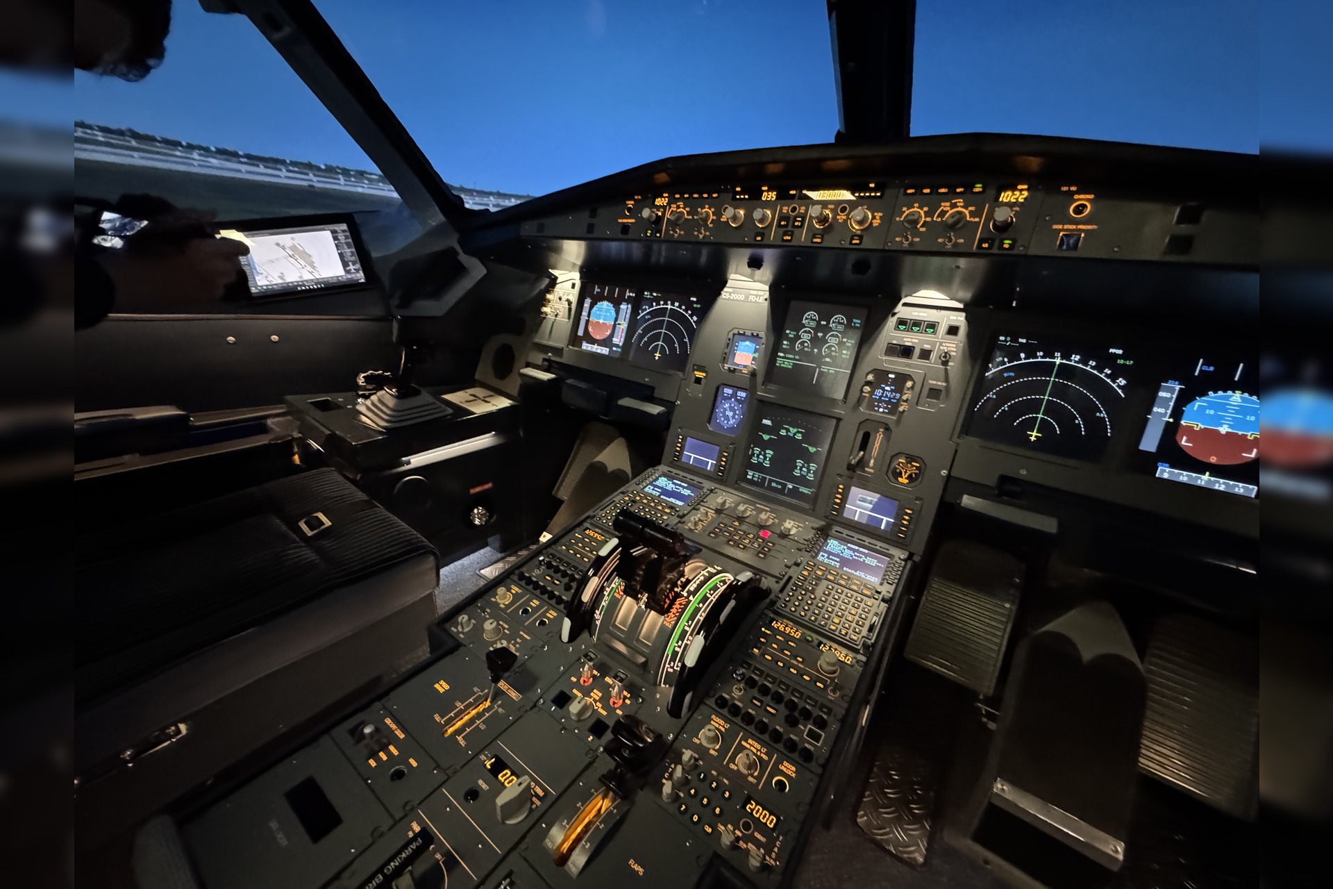 Flugsimulator A320
